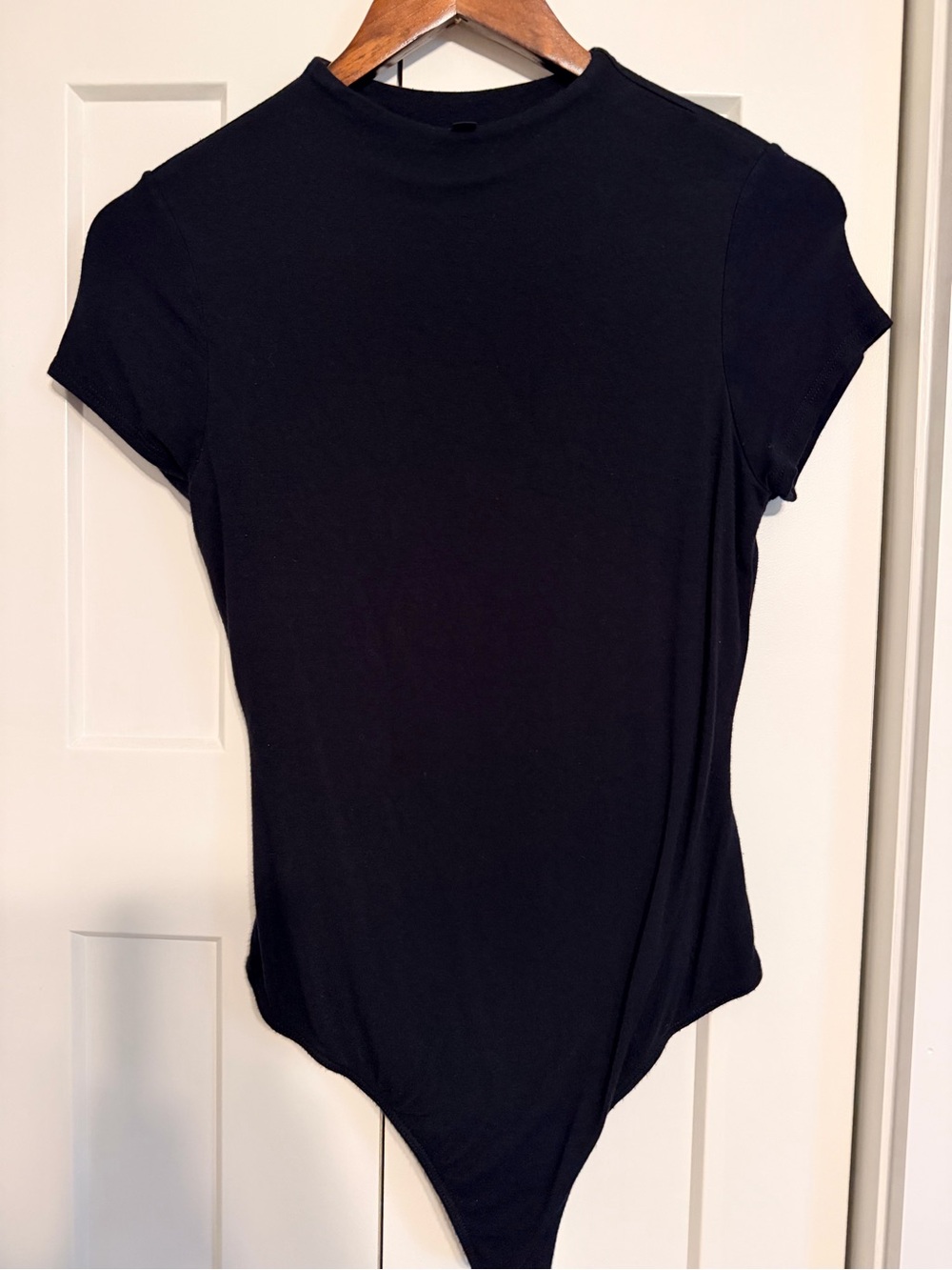 Mock neck bodysuit